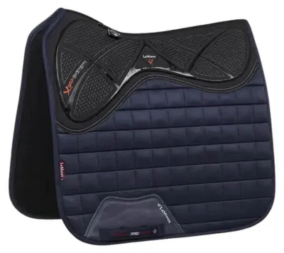 Produktbild von LeMieux X-Grip Silicone Dressage Schabracke, Farbe:Navy, Größe:L