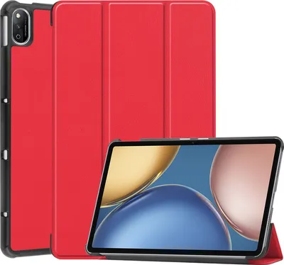 Produktbild von Tablet Hülle für Huawei Honor V7 2021 10.4 Zoll Slim Case Etui mit Standfunktion und Auto Sleep/Wake Funktion Rot
