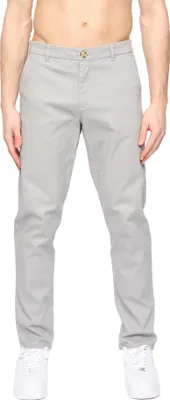 Productafbeelding van Crosshatch - "Roysden" chino voor heren, model BG603 (maat 34L), lichtgrijs