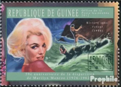 Produktbild von Briefmarken Guinea 2012 Mi 9118 (kompl. Ausgabe) postfrisch Marilyn Monroe (1926-1962)