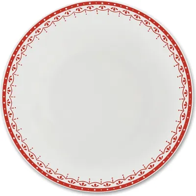 Produktbild von Leander Tiefer Teller, 22 cm, HyggeLine, rot, Leander, tschechisches Porzellan