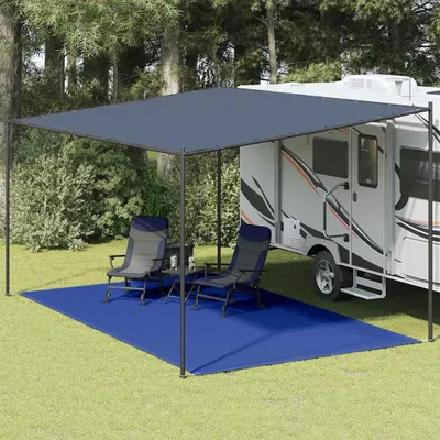 Immagine prodotto di Tappeto per tenda vidaXL 300x500 cm blu HDPE