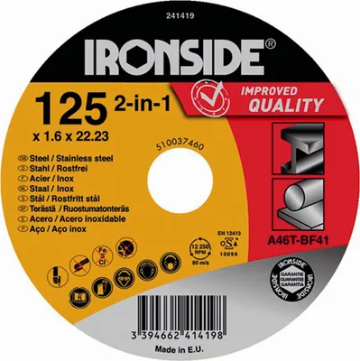 Produktbild von Trennscheibe 125 x 1,6 x 22 für Stahl+Inox