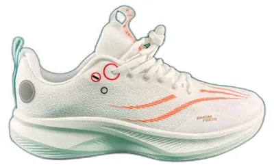 Produktbild von Volksschuhe Sneaker weiß bequeme Freizeitschuhe Gr. 43