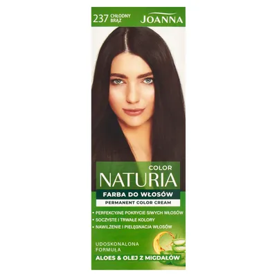 Obrázek produktu pro Joanna, Barva na vlasy Studené Hnědá, 237 ml