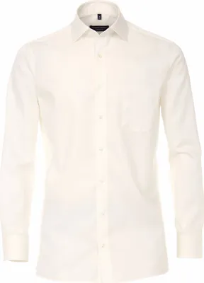Produktbild von CASAMODA Herren Businesshemd 72er Langarm Comfort Fit Creme 43