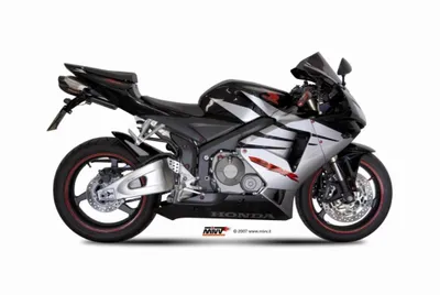 Zdjęcie produktu dla Mivv SPORT tłumik SUONO SLIP-ON nakładki ze stali nierdzewnej do HONDA CBR 600 RR BJ 2005 > 2006