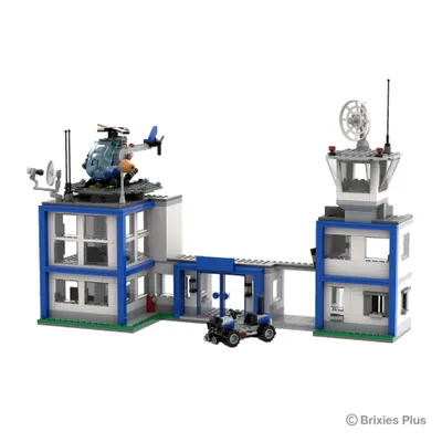 Produktbild von Schäfer Toy Company GmbH BRIXIES Plus Polizeistation / Police sta