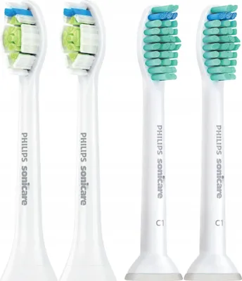 Produktbild von Philips | Bürstenkopf Set - 4x Philips Sonicare - Original - Diamond Clean & ProResults - Höchste Qualität
