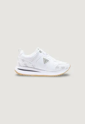 Image de Guess EVORY : Baskets pour femmes, couleur blanche. Taille : 39. Taille : 39