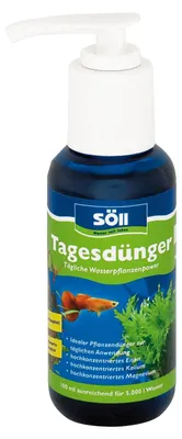 Produktbild von Söll 80585 Tagesdünger Aqua 100 ml für 5.000 Liter Wasser - hochkonzentrierter p