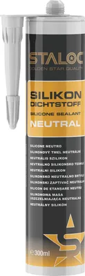 Produktbild von STALOC Neutralsilikon 300ml weiß