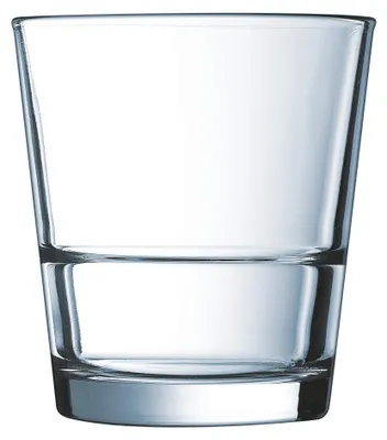Produktbild von Arcoroc ARC H5646 Stack Up Whiskyglas, 320ml, Glas, transparent, 6 Stück