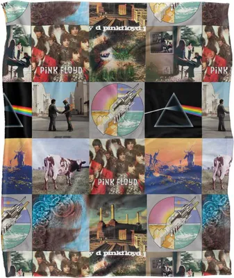 Produktbild von Pink Floyd - Plattenhülle Decke, Seidig, Supersoft TV23556 (Einheitsgröße) (Bunt)