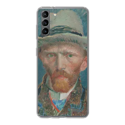 Produktbild von MuchoWow® Handyhülle Schutzhülle Hülle für Samsung Galaxy S21 Plus Selbstporträt 1887 - Gemälde von Vincent van Gogh Silikon Softcase Handy Hülle - Handy-Tasche