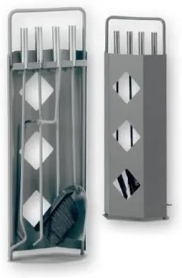 Produktbild von FIREFIX Kaminbesteck 5-teilig, 230 x 140 x 660 mm, Edelstahl, K2402