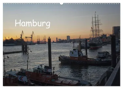 Produktbild von Hamburg (Wandkalender 2027 DIN A2 quer), CALVENDO Monatskalender