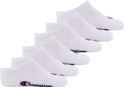 Produktbild von Champion Kinder Socken, 6er Pack - Sneaker, einfarbig Weiß 27-30