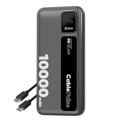 Obrázek produktu pro OBAL:ME CablePulse Powerbanka 10000mAh 22,5W Černá