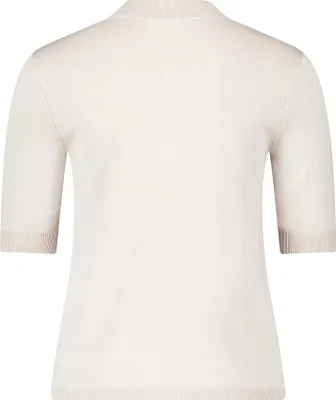 Produktbild von Betty Barclay Damen Strickpullover mit Rollkragen, Halbarm, Uni, 60 cm Gesamtlänge
