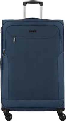 Produktbild von d&n Travel Line 6804 Reisekoffer Trolley 76 cm, erweiterbar, 4 x 360°-Rollen, Volumen 98 l, Farbe Blau