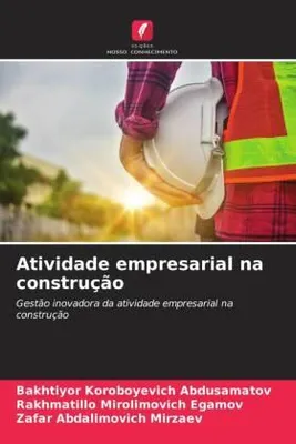 Produktbild von Atividade empresarial na construção