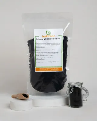 Produktbild von 2 kg Schwarzkümmelsamen | Kümmel | Nigella | Würzen | buxtrade