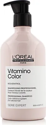 Produktbild von L´Oréal Professionnel Série Expert Vitamino Color Resveratrol Shampoo Pflegeshampoo für gefärbtes Haar 500 ml