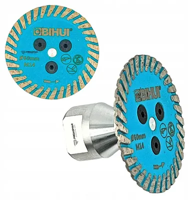 Immagine prodotto di BIHUI Disco diamantato per tagli a filo, 60 mm, attacco M14, modello DCW60