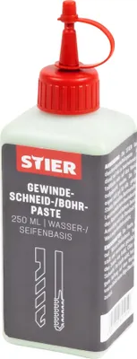 Produktbild von STIER Gewindeschneidpaste Bohrpaste 250 ml Wasser-/ Seifenbasis, Bohröl, Schneidöl