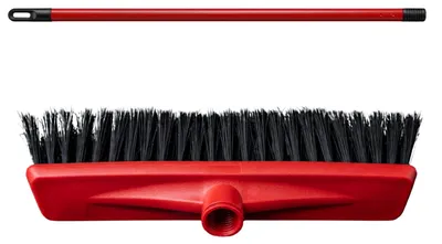 Obrázek produktu pro Metečka + násada, cca 1,20 m, červená