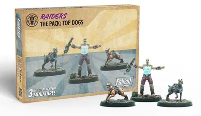 Imagen del producto de Pacote de Asaltantes Wasteland Warfare de Fallout: Top Dogs