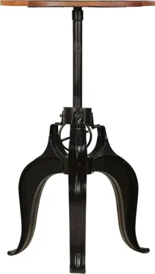 Produktbild von vidaXL Bartisch Altholz Massiv 60x(76-110) cm