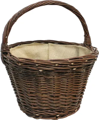 Produktbild von SIENA GARDEN Weidenkorb mit Jute Ø 40 x 27 cm