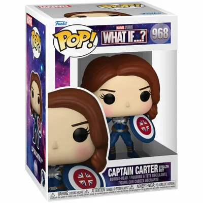 Produktbild von Marvel Studios What If…? - Captain Carter Stealth Suit 968 - Funko Pop! - Vinyl Figur