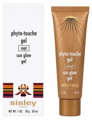 Productafbeelding van Sisley Phyto-Touche Gel Mat, voor dames, 30 ml, gel, geschikt voor alle huidtypes, matterend, hydraterend, regenererend, verzachtend, kalmerend, in tube, AI-gegenereerde afbeelding