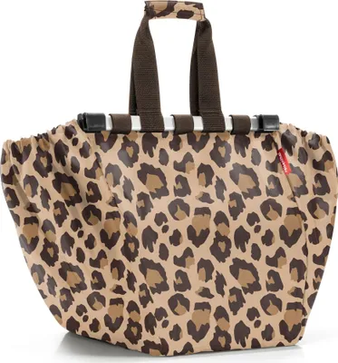 Immagine prodotto di Reisenthel easyshoppingbag, borsa in tessuto, nero, marrone, poliestere, 30 l, 325 mm, 510 mm