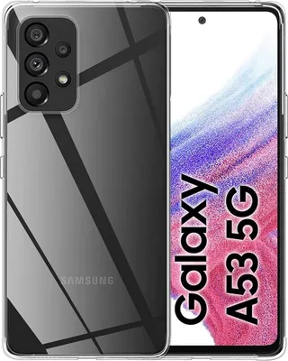 Produktbild von Galaxy A53 5G Hülle, Ultra Dünn Crystal Transparent Soft TPU Case Schutzhülle für Samsung Galaxy A53 5G