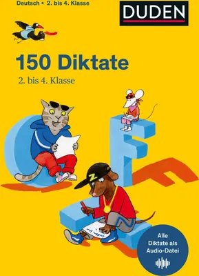 Produktbild von 150 Diktate 2. bis 4. Klasse