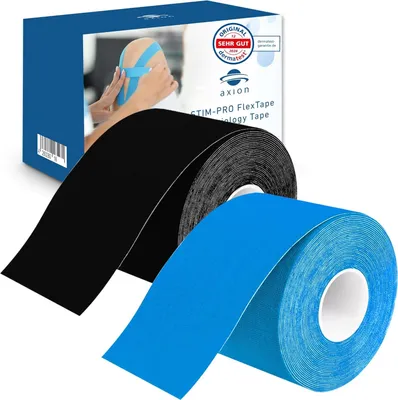 Produktbild von Rocktape Kinesiologie Tape Elastisches Therapeutisches Sportban 5cm x 5m