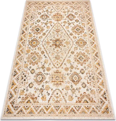 Produktbild von Teppich COLOR 19521460 SISAL Ornament, Rahmen, Zimt - beige beige 200x290 cm