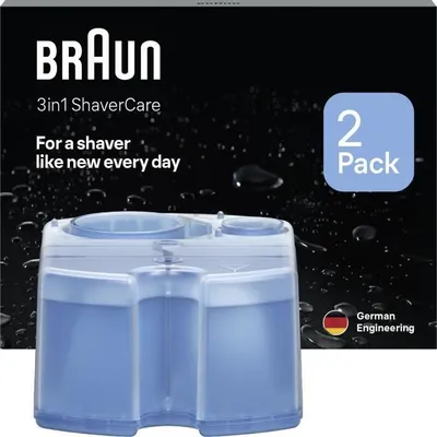 Zdjęcie produktu dla BRAUN CCR2 Clean & Renew, Wkłady do stacji SmartCare, 2 szt., Zapach cytrynowy