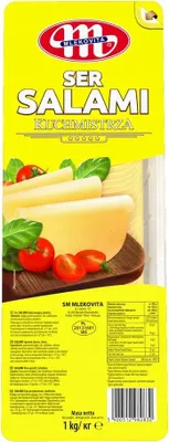 Zdjęcie produktu dla Mlekovita Ser Salami w plastrach 1kg