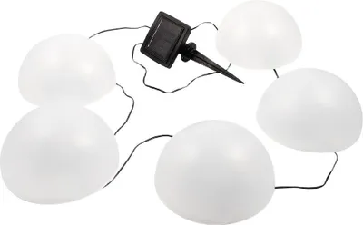 Produktbild von Solar Gartenleuchte Eko-Light Hemi RGB IP44 dekoratives Set