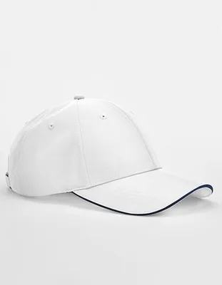 Immagine prodotto di Berretto Beechfield B195R | Team Sports-Tech - Colore: White/French Navy - Taglia: Unica