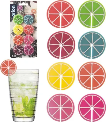 Image de Orion Marqueurs pour verres Verres à boire Verres à vin Marqueurs pour verre Lot de 8