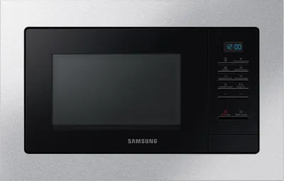 Image de Samsung MG23A7013CT/EF, Encastrable, Four à micro-ondes avec grill, 23 l, 800 W, Écran intégré, LCD