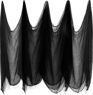 Produktbild von Halloween-Party-Deko - Griezelige Spookdoek Spookgaas für Halloween Spukhausbekleidung 2 x 4 Meter Spukhausbekleidung für Halloween-Party