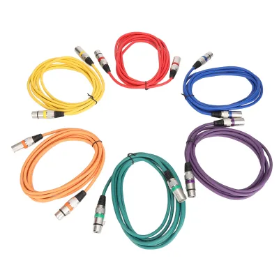 Immagine prodotto di Cavo XLR maschio-femmina Cavo XLR maschio-femmina da 10 piedi Cavo microfono Cavo microfono Cavo XLR