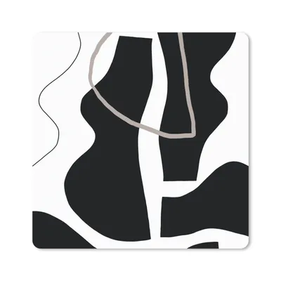 Produktbild von MuchoWow® Mauspad Mousepad Abstrakt - Minimalismus - Design 30x30 cm - Mousepads - Maus Mat - Pad - Mausunterlage - Gaming